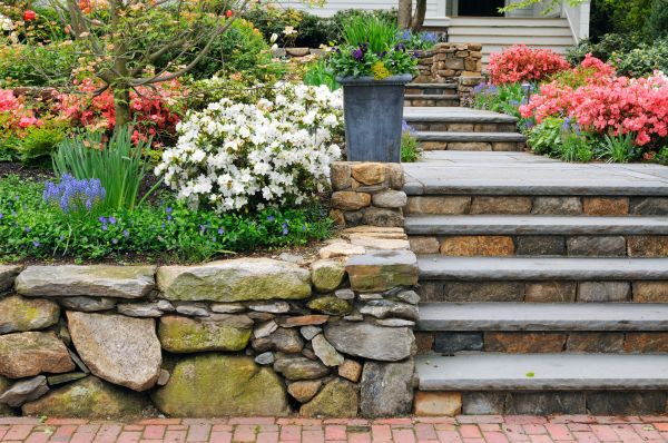 Stone Stairs Repair in Breckenridge