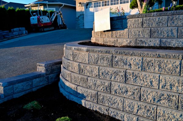 Stone Retaining Wall Repair in Breckenridge