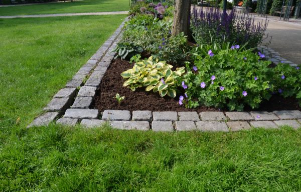 Stone Edging Installation in Breckenridge