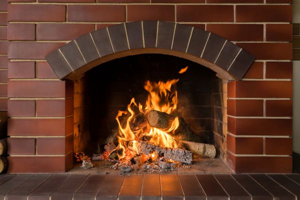 Brick Fireplace Installation in Breckenridge