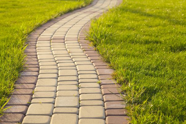 Sidewalk Brick Repair in Breckenridge
