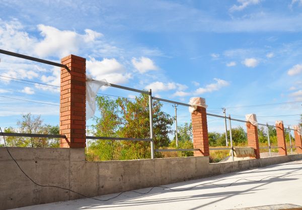 Brick Pillar Installation in Breckenridge